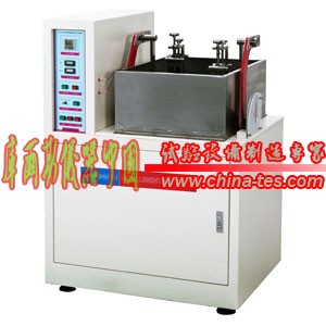 HY-762D成品鞋防水耐曲折試驗(yàn)機(jī)：產(chǎn)品說(shuō)明:本機(jī)在檢驗(yàn)鞋子耐浸漬及水中之耐彎曲性能，測(cè)試方式有定時(shí)浸水或水中曲折兩種，浸水時(shí)間或曲折次數(shù)可以設(shè)定，測(cè)試到達(dá)設(shè)定時(shí)間次數(shù)，自動(dòng)告示并停機(jī)，采用先進(jìn)之感測(cè)方式，只要鞋內(nèi)有輕微滲水，即自動(dòng)提示-成品鞋防水耐曲折試驗(yàn)機(jī)